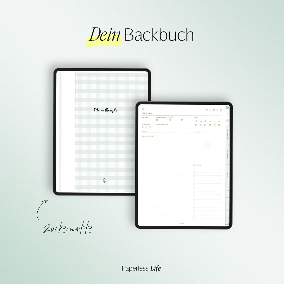 Digitales Backbuch