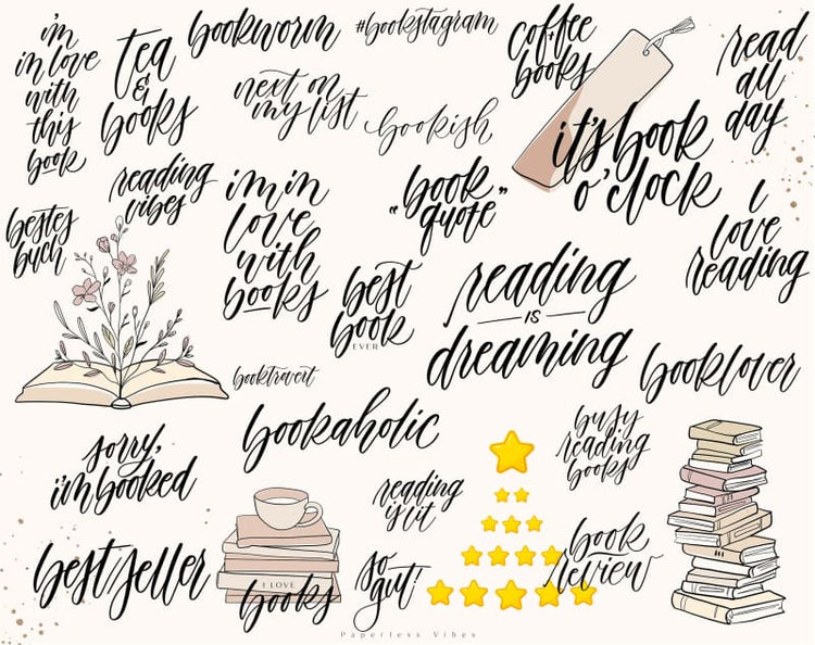 100+ Instagram Story Sticker - 📔 Bücher