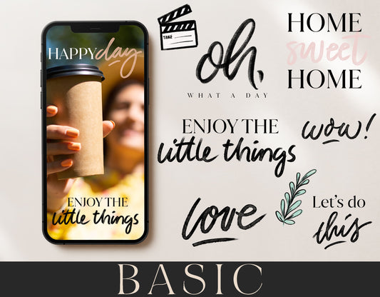 140+ Instagram Story Stickers - 🌤️ Everyday Basics