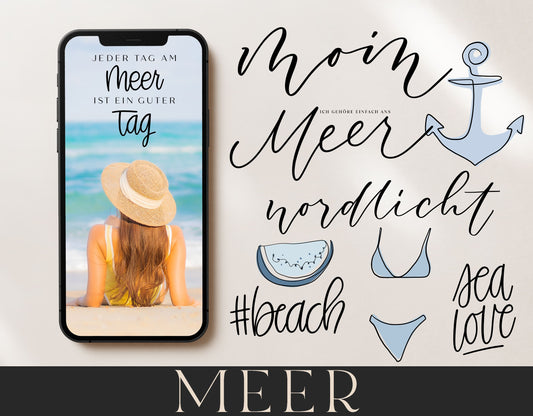 160+ Instagram Story Sticker - 🌊 Meer