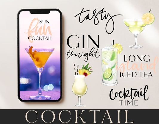 110+ Instagram Story Stickers - 🍹 Cocktail