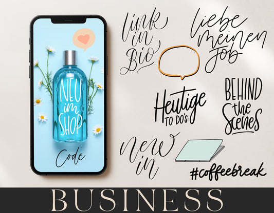 200+ Instagram Story Stickers - 🏷️ Business