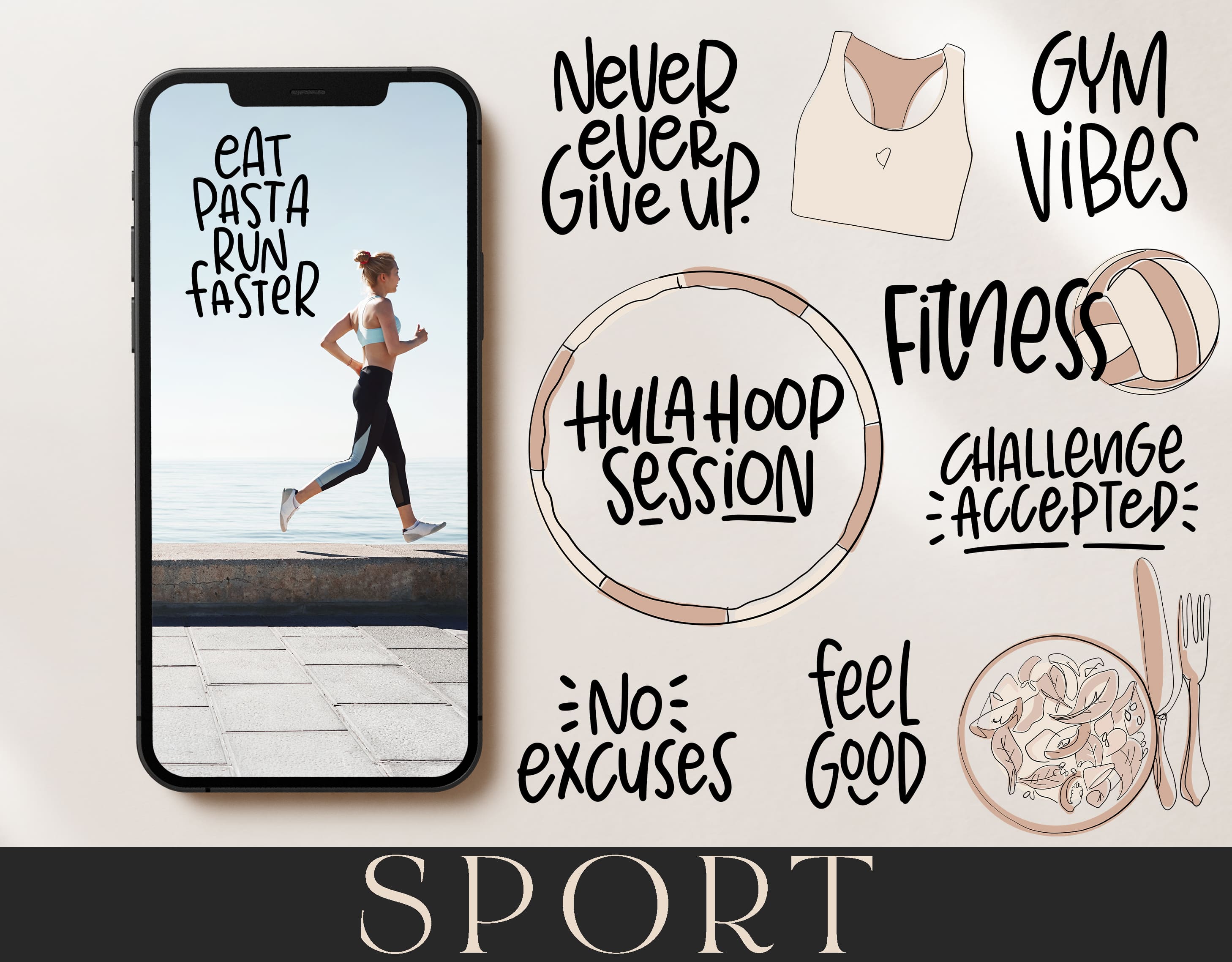 170+ Instagram Story Sticker - 🏄 Sport